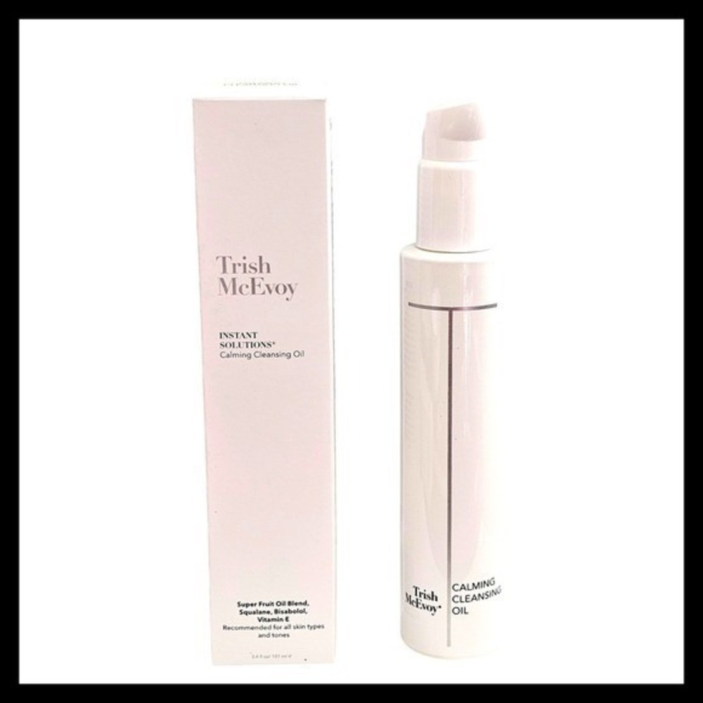 Trish McEvoy Instant Solutions Calming Cleansing Oil - 3.4 fl oz NEW